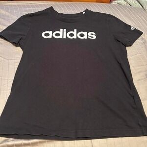 adidas black tee
